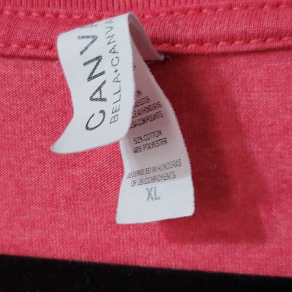 XL Be Your Own Superhero Evolved Motion DenverCo Red Short Sleeve T-Shirt 1073 - Picture 3 of 5